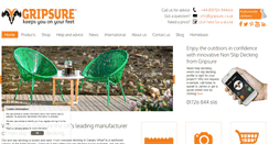 Desktop Screenshot of gripsure.co.uk
